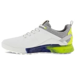 ECCO Golf Gents S-Three Shoes White Lime Punch 60212 -ECCO Footwear Oasis P 102904ECCOGOLFGENTSSTHREESHOESLIMEPUNCH 2 L