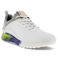 ECCO Golf Gents S-Three Shoes White Lime Punch 60212 -ECCO Footwear Oasis P 102904ECCOGOLFGENTSSTHREESHOESLIMEPUNCH L