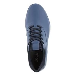 ECCO Gents Golf S-Three GORE-TEX Shoes Retro Blue - White Marine -ECCO Footwear Oasis P 102944ECCOSHOESRETROBLUEWHITEMARINE60614GENTS 3 L