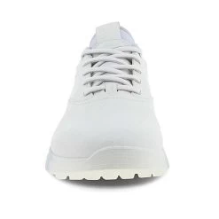 ECCO Gents Golf S-Three GORE-TEX Shoes White - Black -ECCO Footwear Oasis P 102944ECCOSHOESWHITEBLACK60613GENTS 4 L