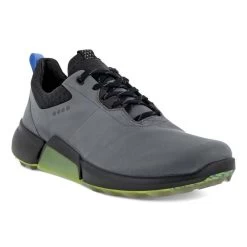 ECCO Gents Biom Hybrid 4 GORE-TEX Waterproof Golf Shoes Titanium 12 ECCO Gents Biom Hybrid 4 GORE-TEX Waterproof Golf Shoes Titanium -ECCO Footwear Oasis P 108204ECCOSHOESTITANIUM01244GENTS 4 L