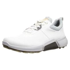 ECCO Gents Biom Hybrid 4 GORE-TEX Waterproof Golf Shoes White - Concrete -ECCO Footwear Oasis P 108204ECCOSHOESWHITECONCRETEGENTS 2 L