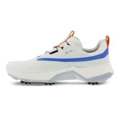 ECCO Gents Golf Biom G5 GORE-TEX BOA® Fit Shoes White - Regatta Blue -ECCO Footwear Oasis P 152304ECCOSHOESWHITEREGATTABLUE60356GENTS 2 L